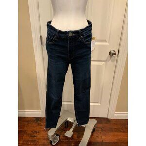 KUT From The Kloth Dark Wash "Connie Fab Ab Ankle Skinny" Blue Jeans, Sz 4